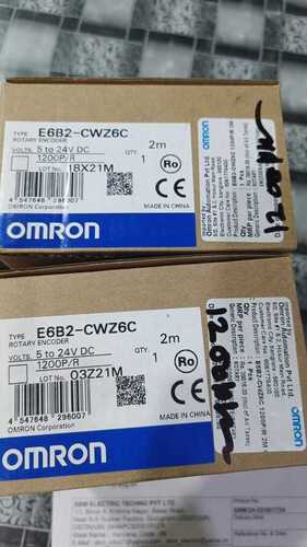 Omron Rotary Encoder, E6B2-Cwz6C 1200P/R - Current Type: Dc