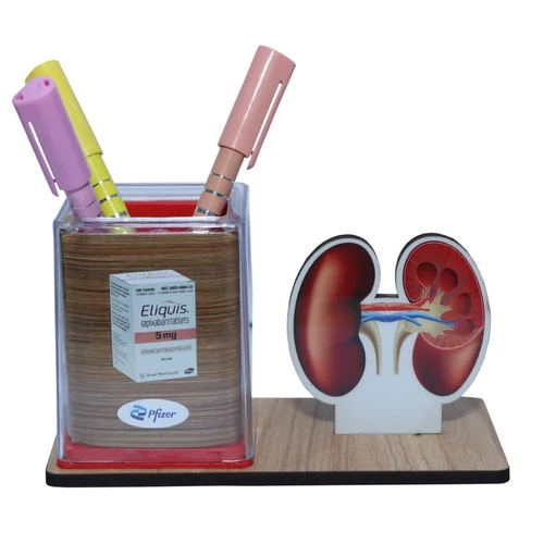 Wooden Pen Stand