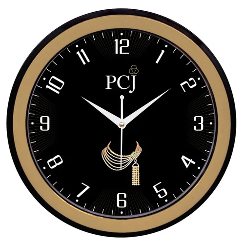 Black Wall Clock