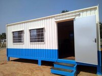 Portable Office Container Cabin - Color: As Per Requirement