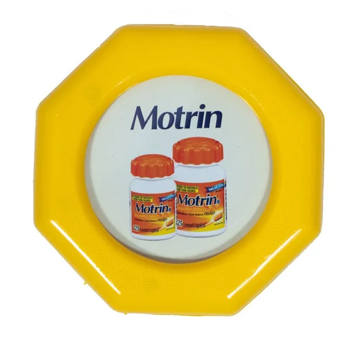 Hexagon Yellow Paper Weight