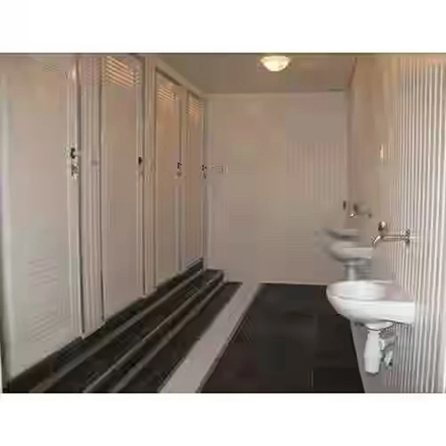 Portable Floor Mounted FRP Toilet Cabin