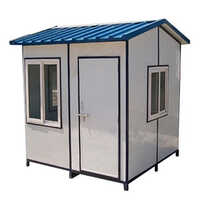Porta Hut Security Guard Cabin - Color: As Per Requirement