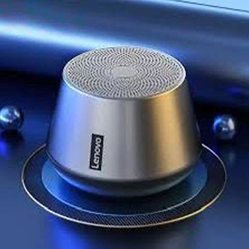 Lenovo Portable Bluetooth Speaker - Color: Silver