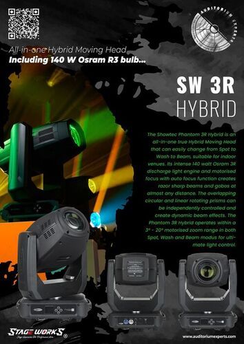 SW 3R 140W Hybrid Moving Head