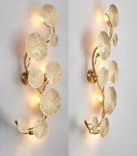 Lotus Leaf Shaped Wall Light - Application: Bed Room
