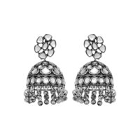 Oxidized Silver Jhumki |Earrings |Jhumki Earring |Trendy Earrings |Jhumki Designs |Traditional Jhumki.