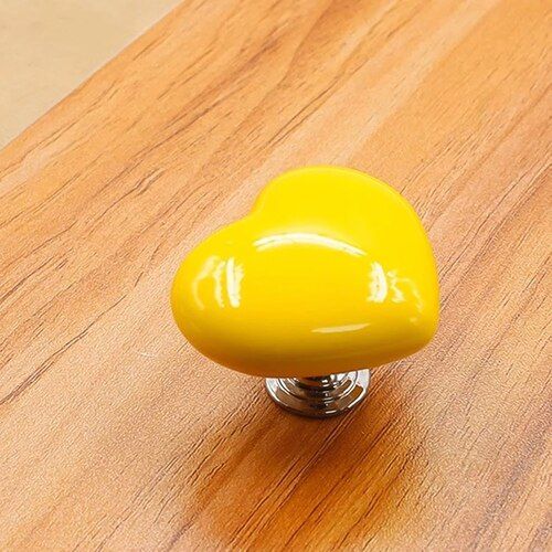 Heart-shaped Knob Pulls Toilet Press Button 17953