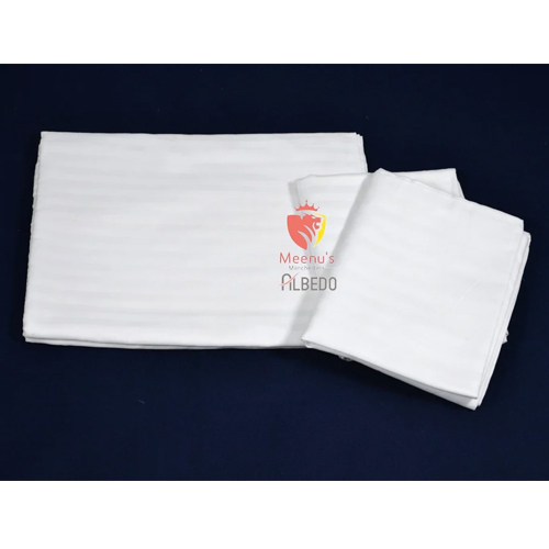 230 TC White Hotel Bed Sheet