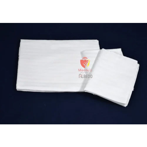 White Hotel Cotton Bed Sheets - Feature: Quick Dry