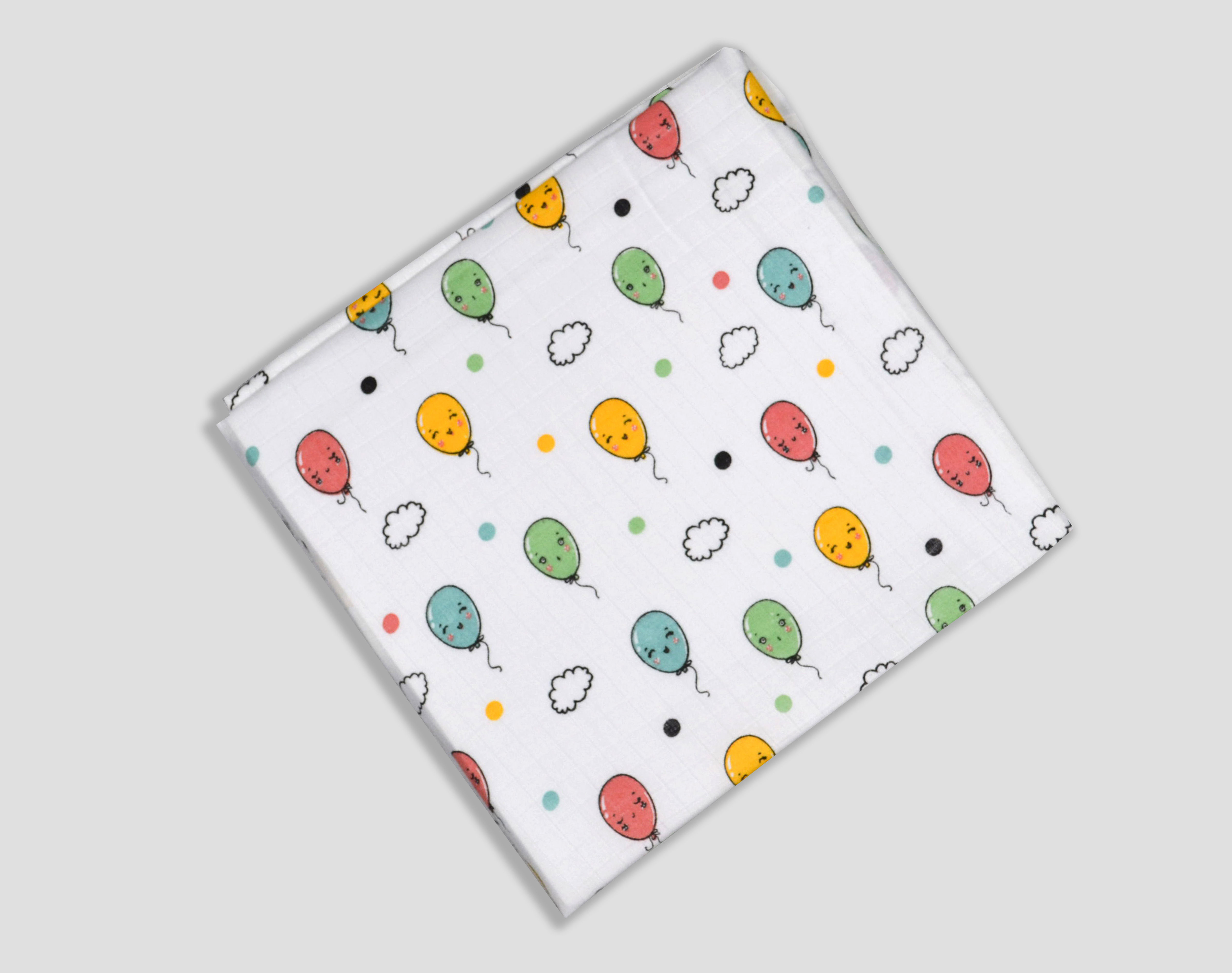 Cotton Muslin Printed Fabric - Attributes: Washable