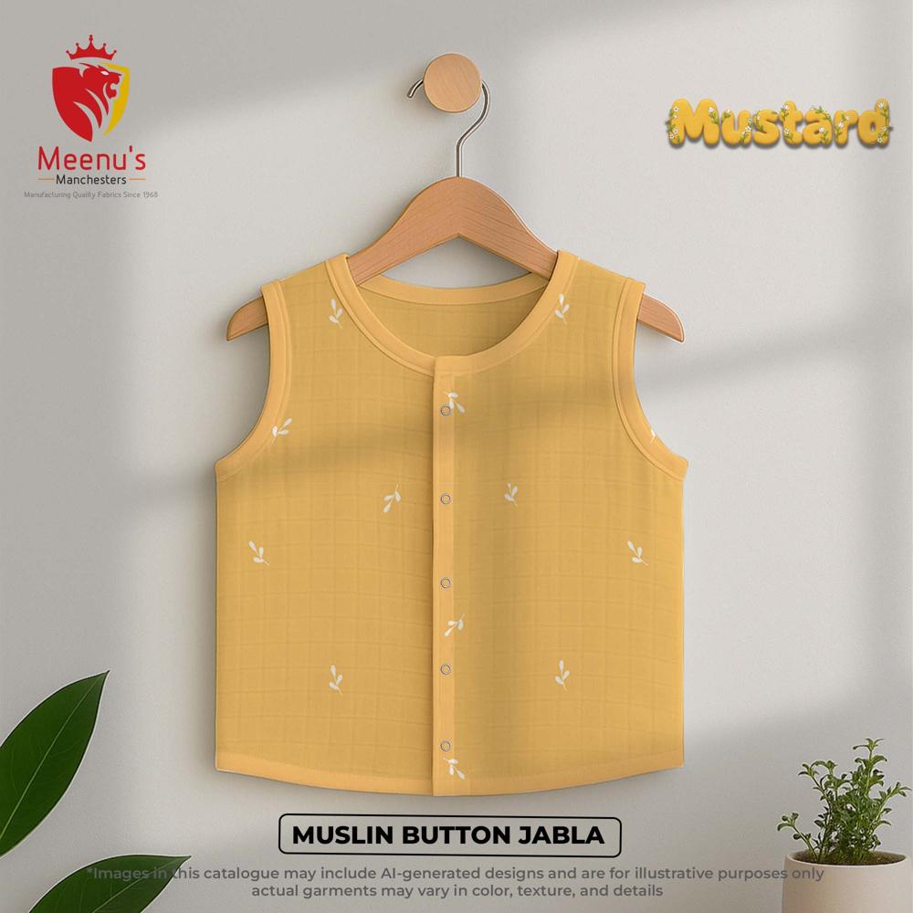 New Born Cotton Button Jablas