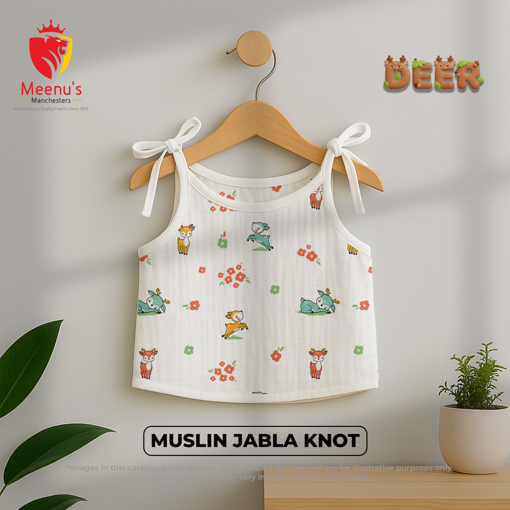 New Born Cotton Frock Knot - Feature: Washable