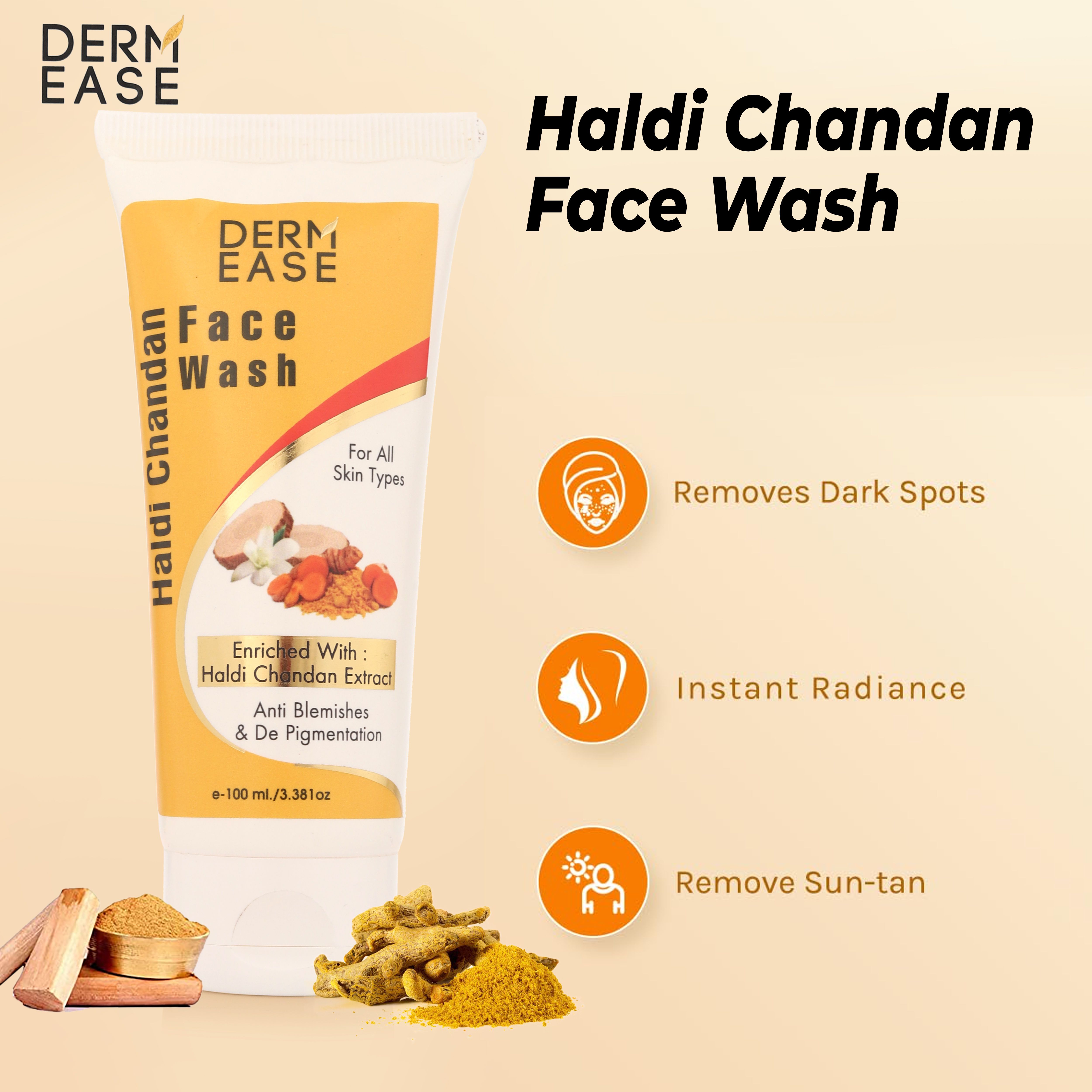 HALDI CHANDAN FACE WASH