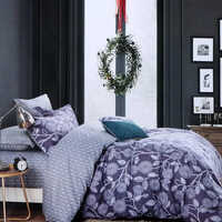 Printed Bed Quilt - Microfiber/Glazed Cotton, 60"x90", Multi-Color | Cozy Cotton Filling, Machine Washable, Elegant Design