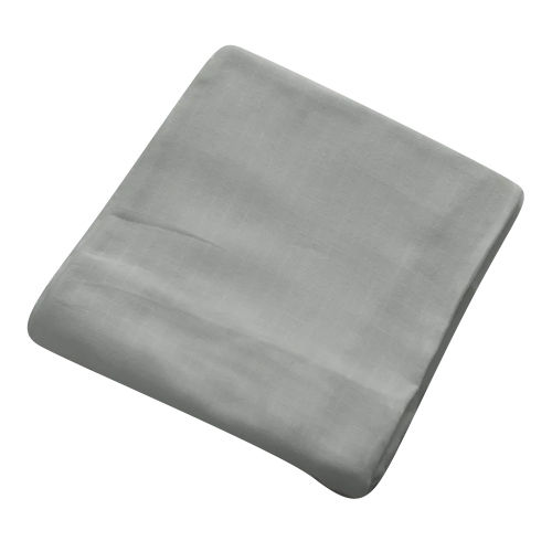 Cotton Grey Fabric - Fabric Style: Plain