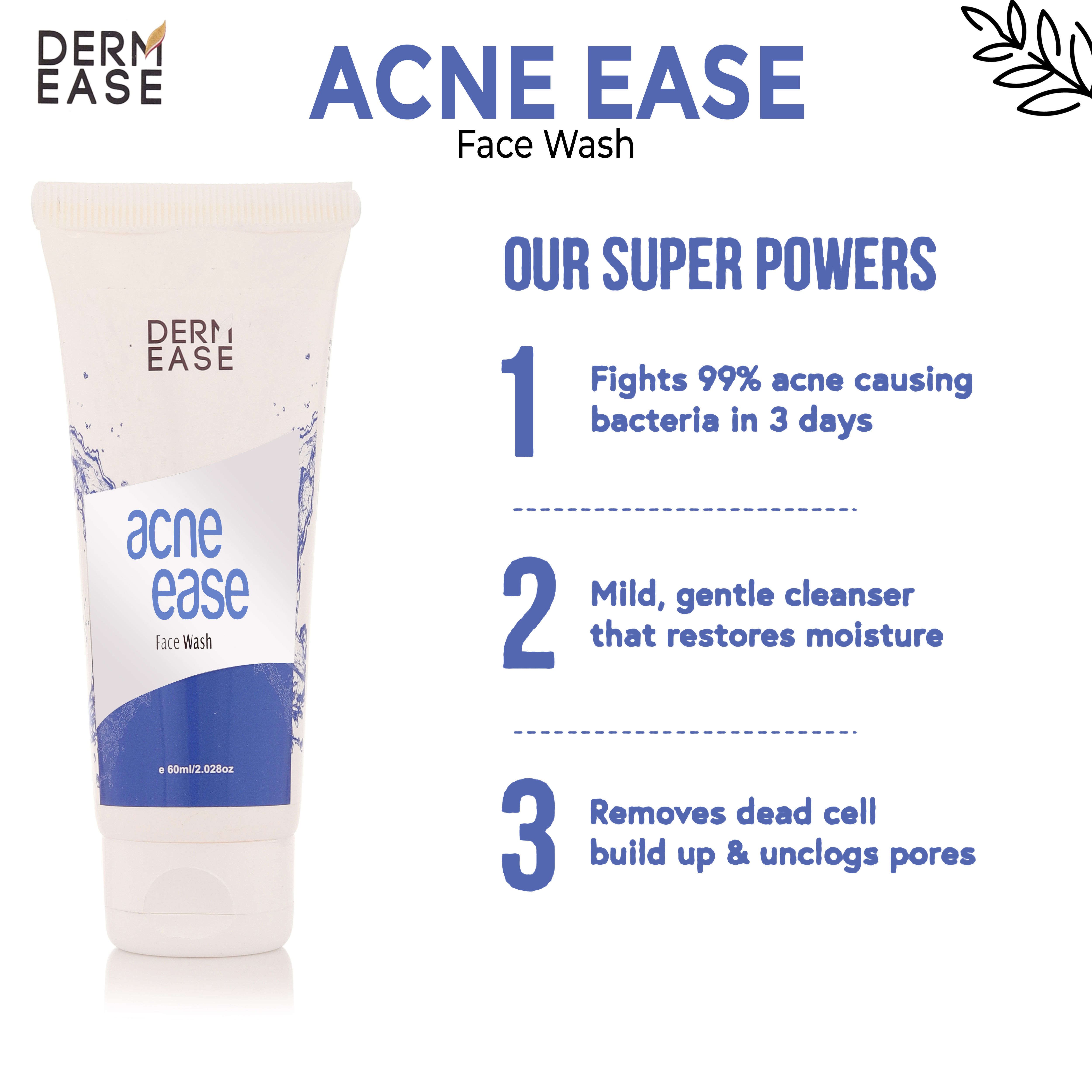 ACNE- EASE FACE WASH