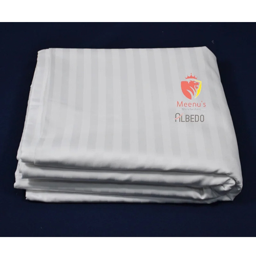 210 TC White Hotel Duvet Cover