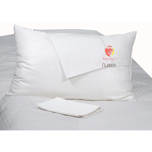 200 Tc White Hotel Pillow Cover - Feature: Quick Dry