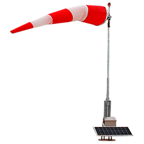 LED Helipad Wind Sock Light