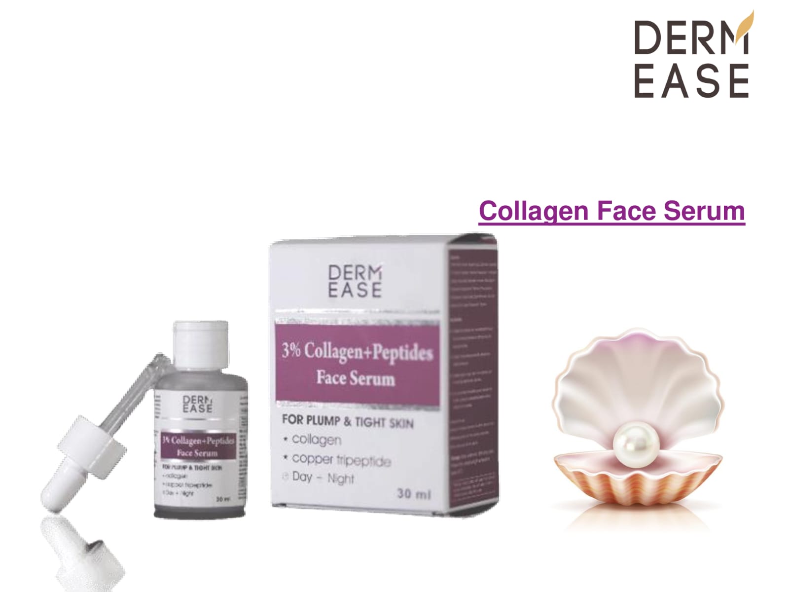 3% COLLAGEN PLUS  PEPTIDE FACE SERUM