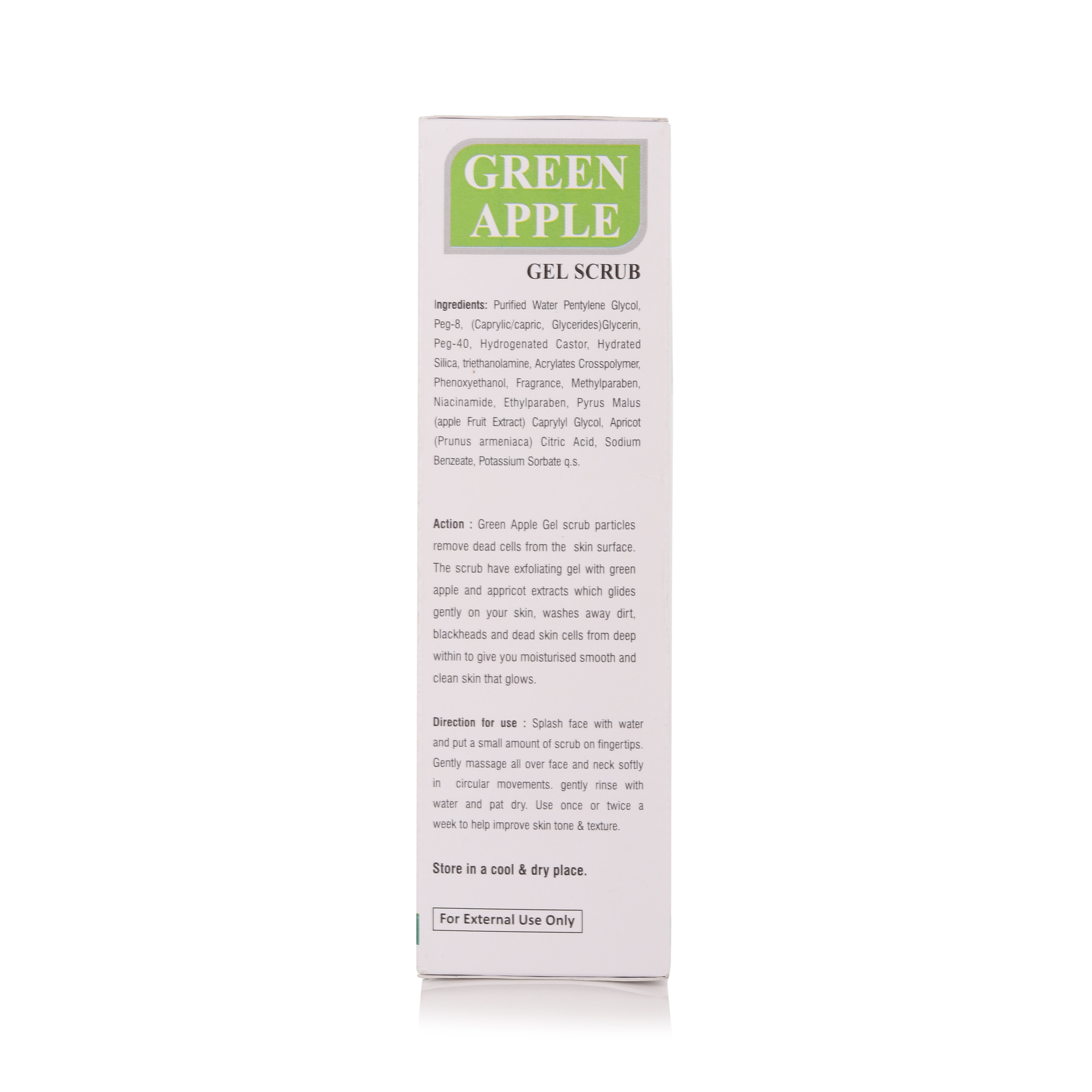 GREEN APPLE GEL SCRUB