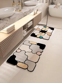 5d Puzzle Mat - High Density Pvc, 40x60 Cm | Easy To Clean, Non-slip, Waterproof, Cushioned Anti-fatigue Kitchen Rug Set (multi)