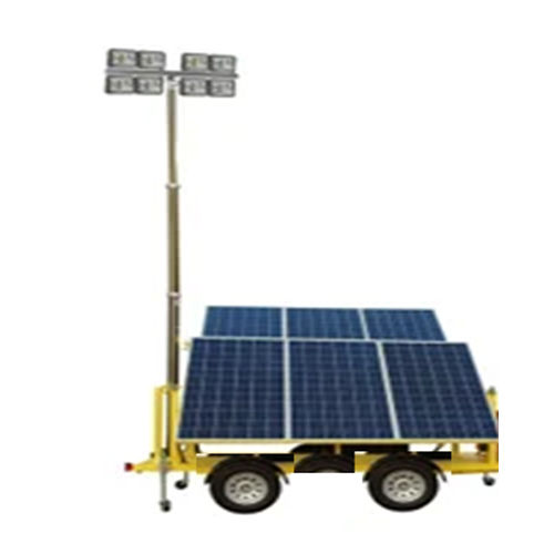 Led Solar Mobile Lighting Tower - Application: Indoor