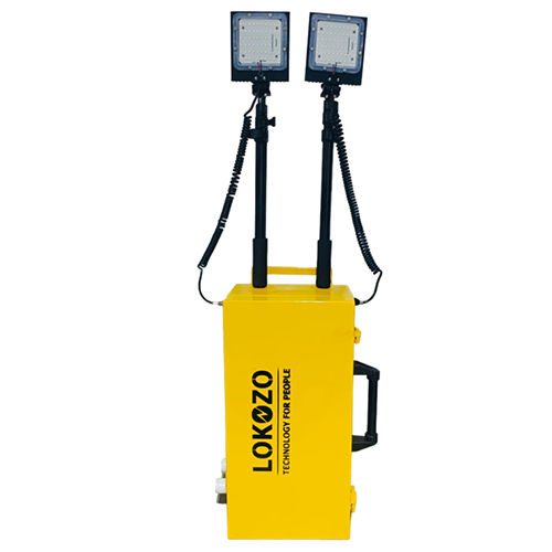 Portable Emergency Lighting Tower with Battery