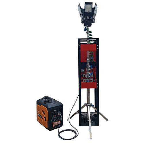 Portable Emergency Lighting Tower with Generator