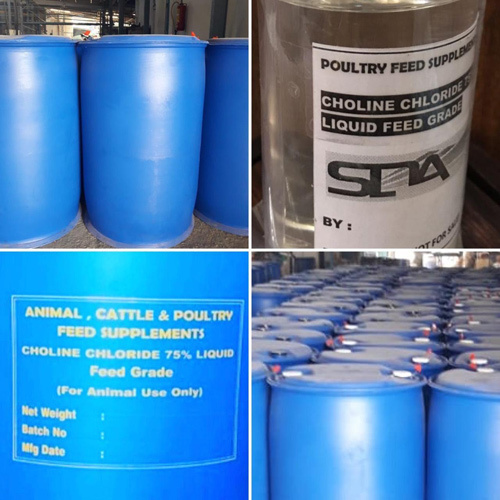 Choline Chloride 75% Liquid Feed Grade - Use: Poultry