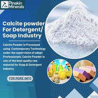 Calcite Powder For Detergent Industry - Color: White