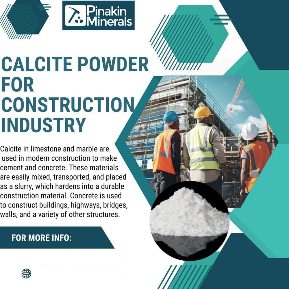 Calcite Powder For Construction Industry