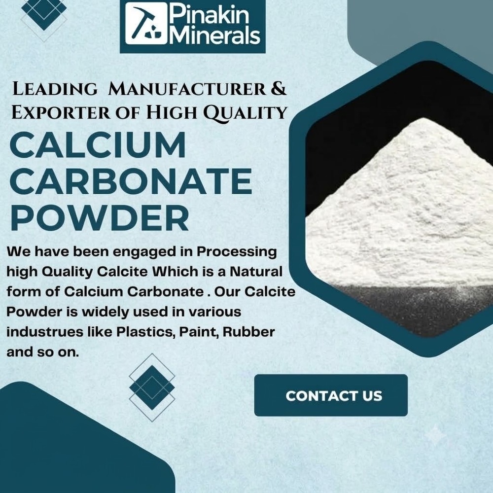 Micronized Calcium Carbonate - Purity: 96% - 99%