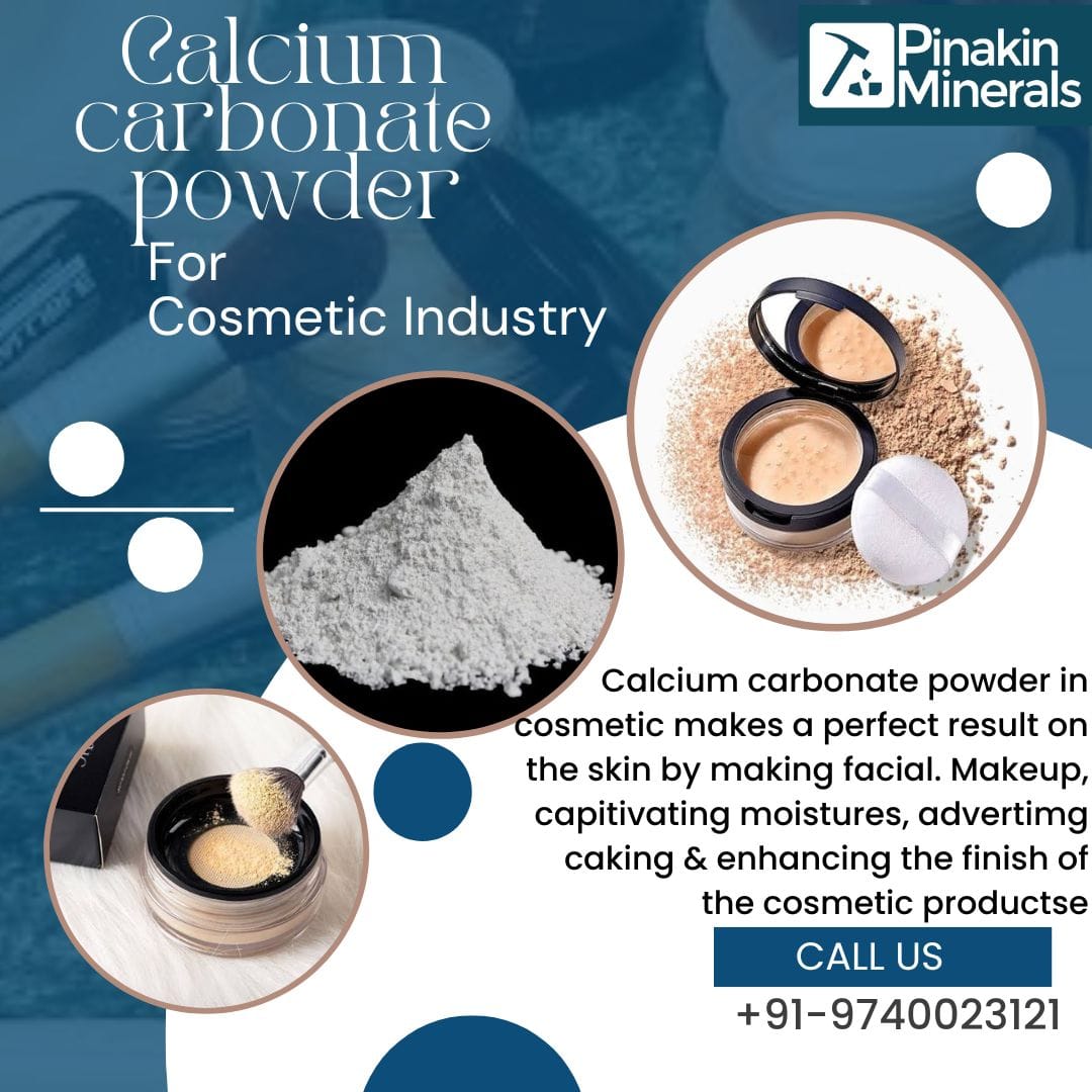 Calcium Carbonate For Cosmetic Industry - Purity: 96% - 99%