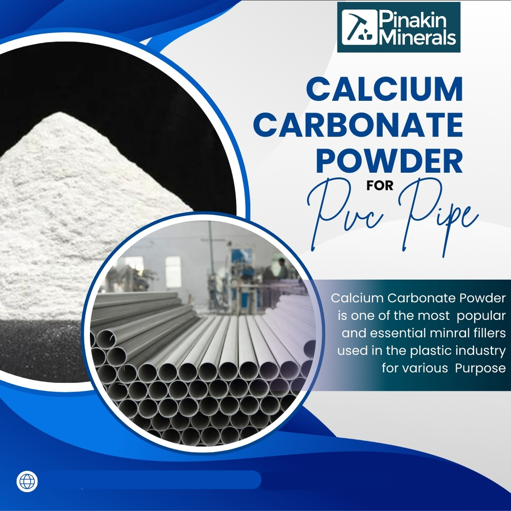 Calcium Carbonate Powder For Pvc Pipes - Application: Industrial