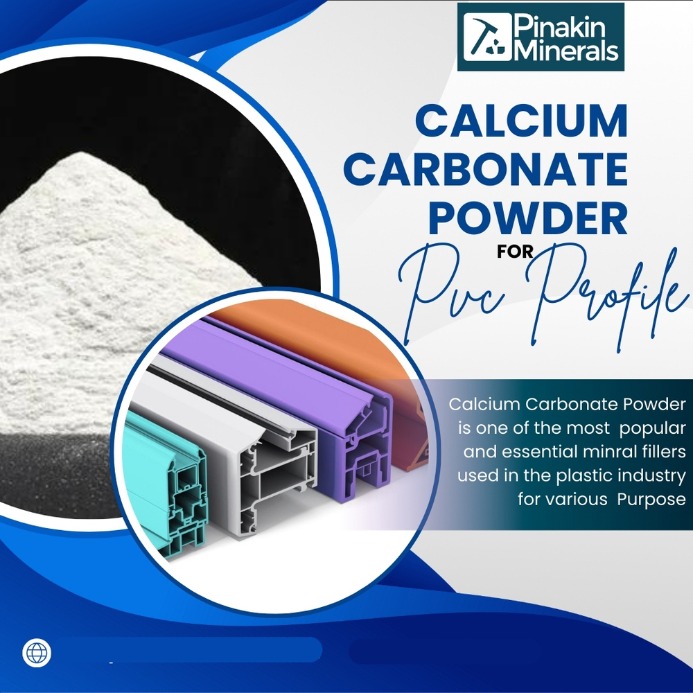 Calcium Carbonate Powder For Pvc Profiles - Application: Industrial