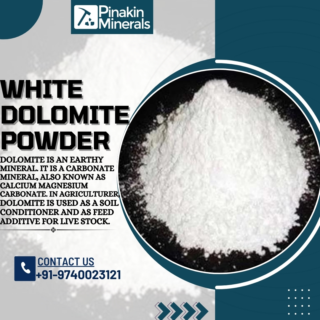 White Dolomite Powder