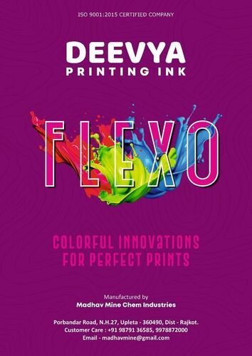 Solvent Based flexo Ink