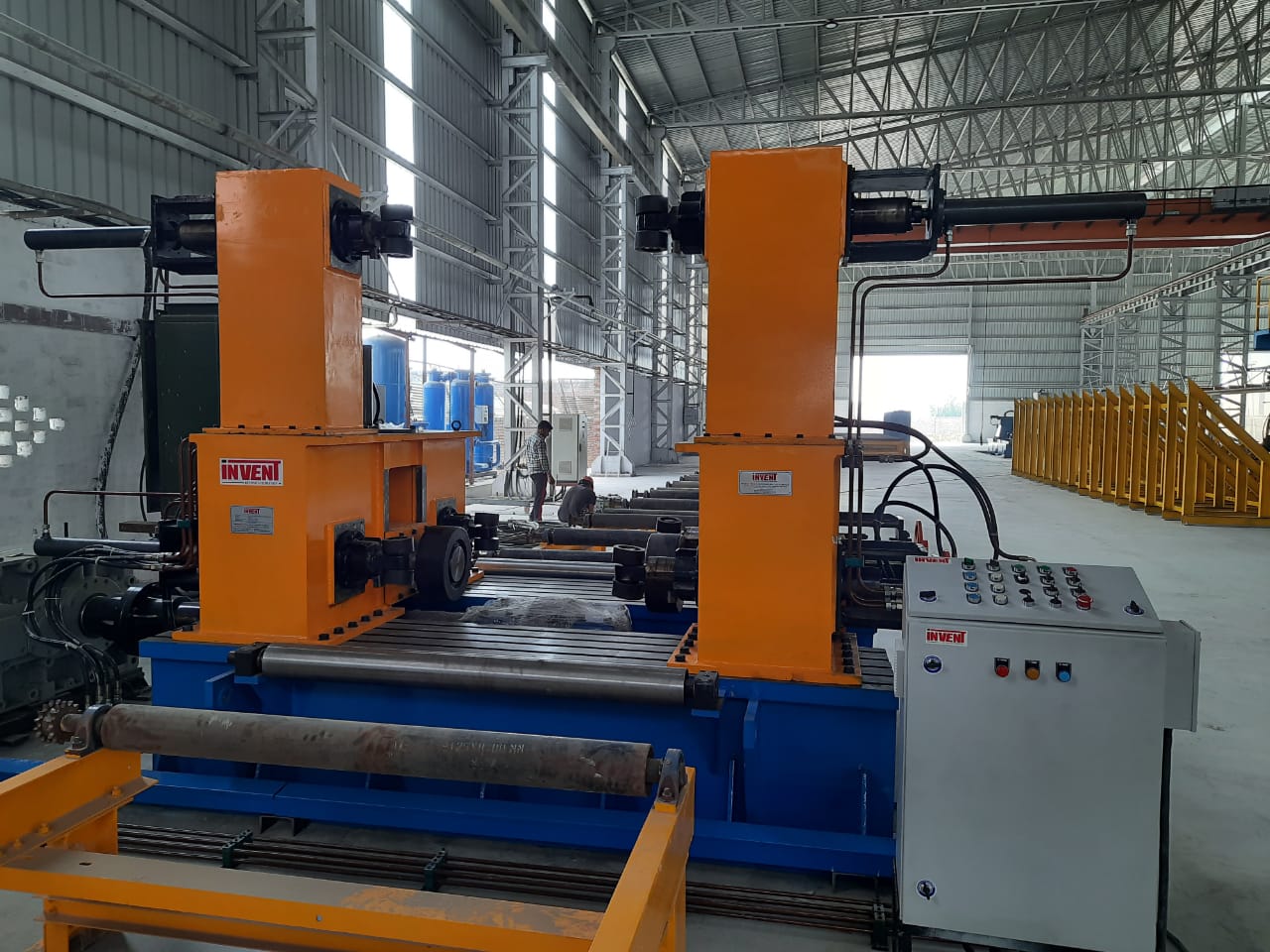 H Beam Flange Straightening Machine - Feature: High Efficiency