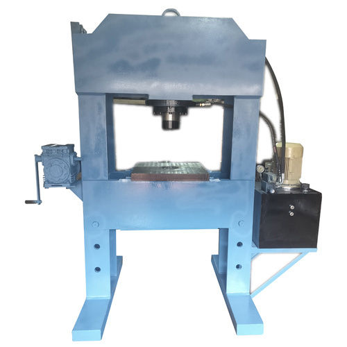 Hydraulic Press - Color: Blue Paint Coated