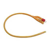 Silicone Foley Catheter - 16 Fr, Yellow, Radiopaque Tip With X-ray Contrast Stripe | 3-way Design For Secure Placement And Easy Inflation