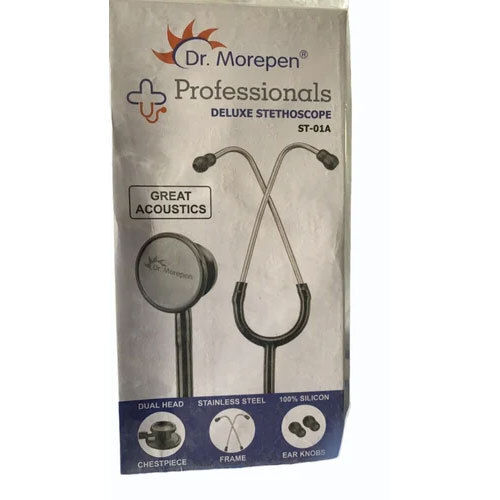 Medical Cardiology Stethoscope - Color: Silver