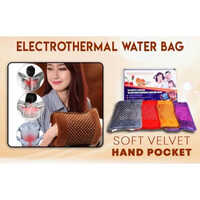 Heating Gel Bag - Pvc Material, Rectangular Shape, 150ml Capacity | Reusable, Portable, Foldable Comfort Heating Solution