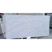 Shamper White Quartz Stone Slab - 20mm Thickness, Polished Finish | Solid Surface, Custom Size, Elegant White Color For Countertops And Flooring