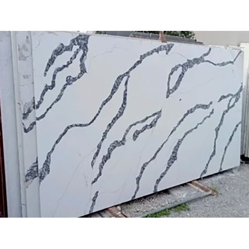 Statuario Galwan Quartz Stone Slab - Size: Different Size