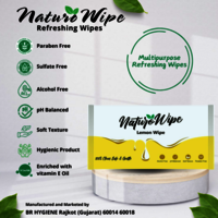 Aloe Vera Bed Bath Wipes - Spun Lace Non-woven Material, Running Size, White Color | Gentle Cleansing Solution For All Ages