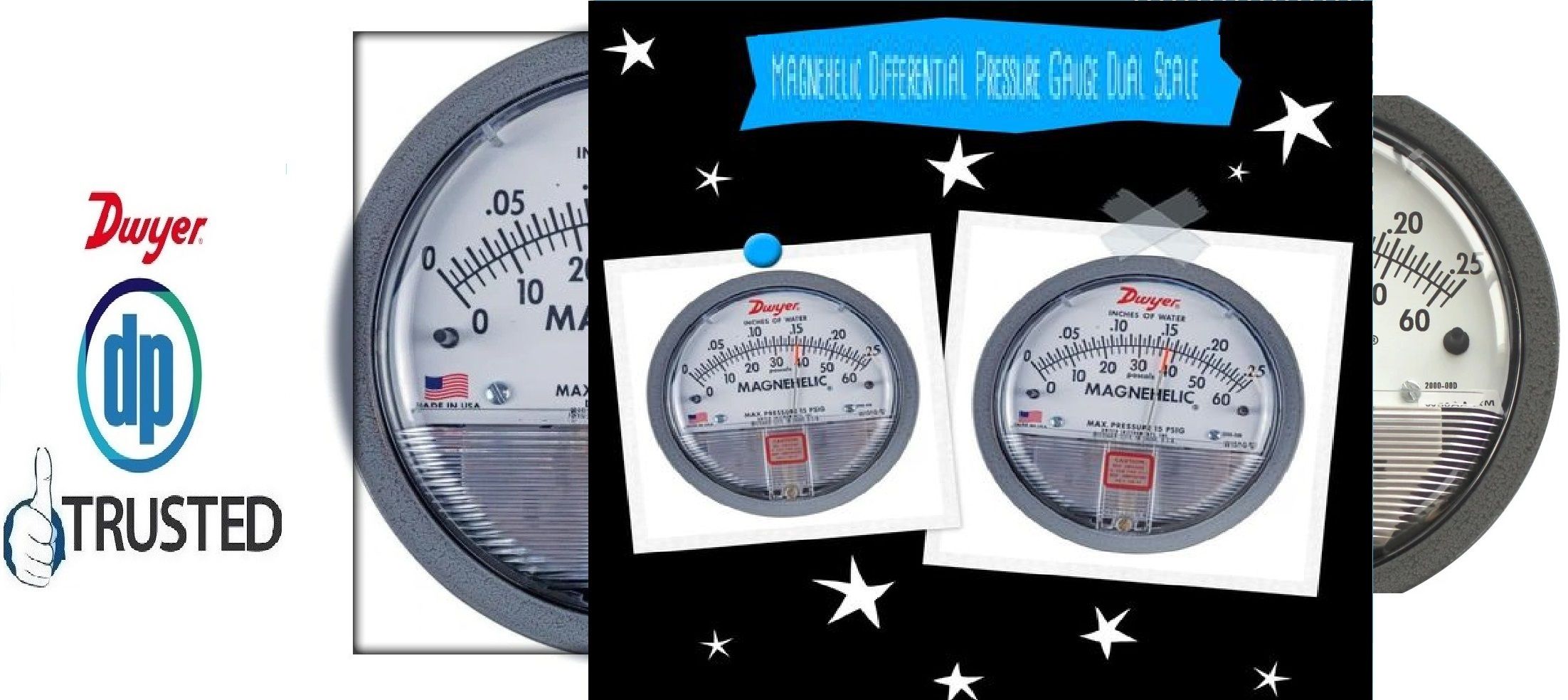 DWYER 2015D Magnehelic Differential Pressure Gauge From Marripudi Post Office Prakasam Andhra Pradesh