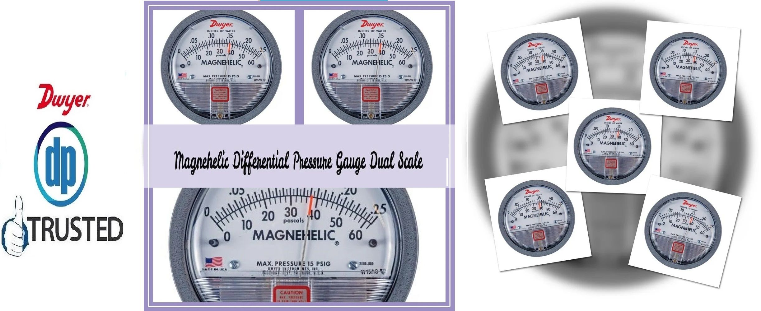 DWYER 2015D Magnehelic Differential Pressure Gauge From Marripudi Post Office Prakasam Andhra Pradesh