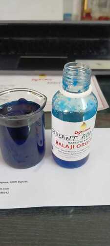 Blue Coolant Colour